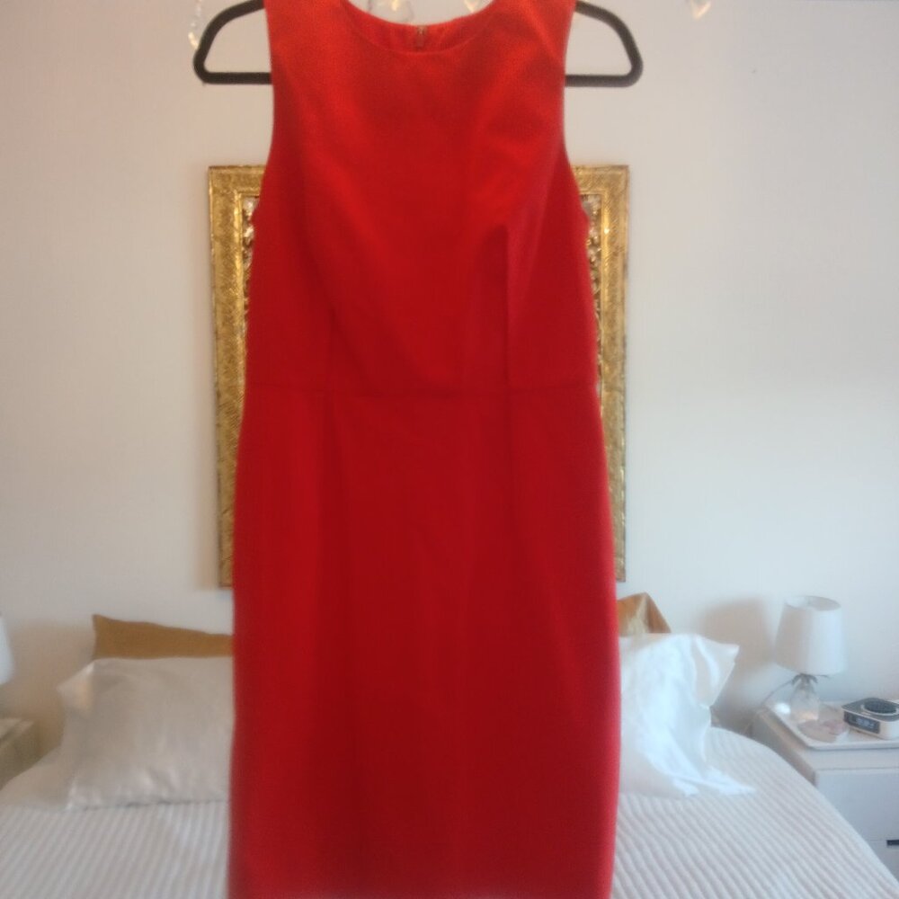 New ,never-used J Crew red dress